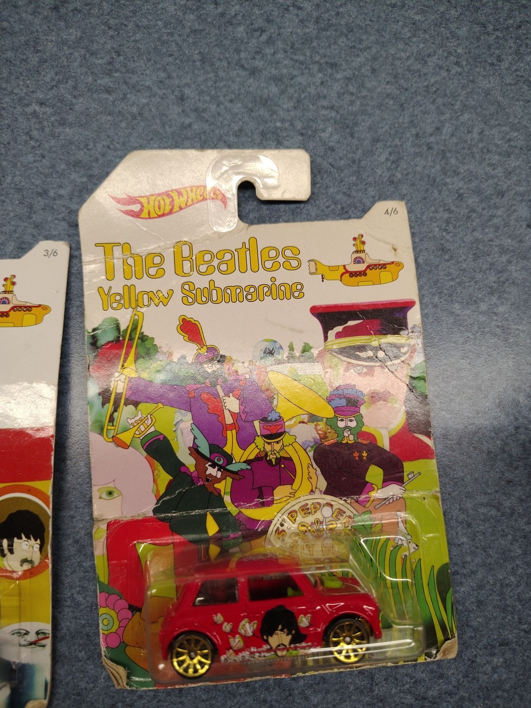 The Beatles Yellow Submarine Hot Wheels Lot