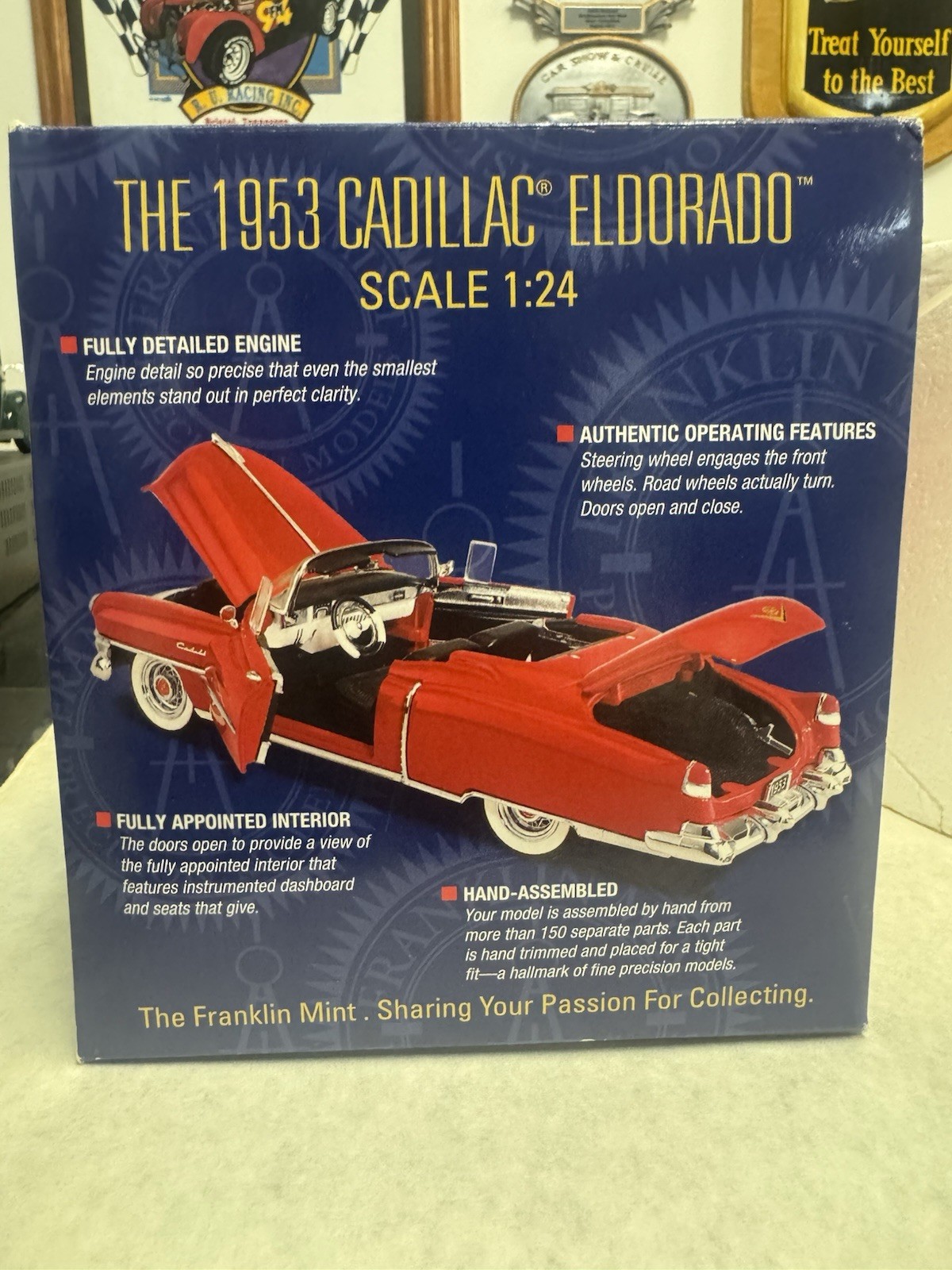Franklin Mint 1953 Cadillac Eldorado Convertible – Limited Edition #4,907/9,900