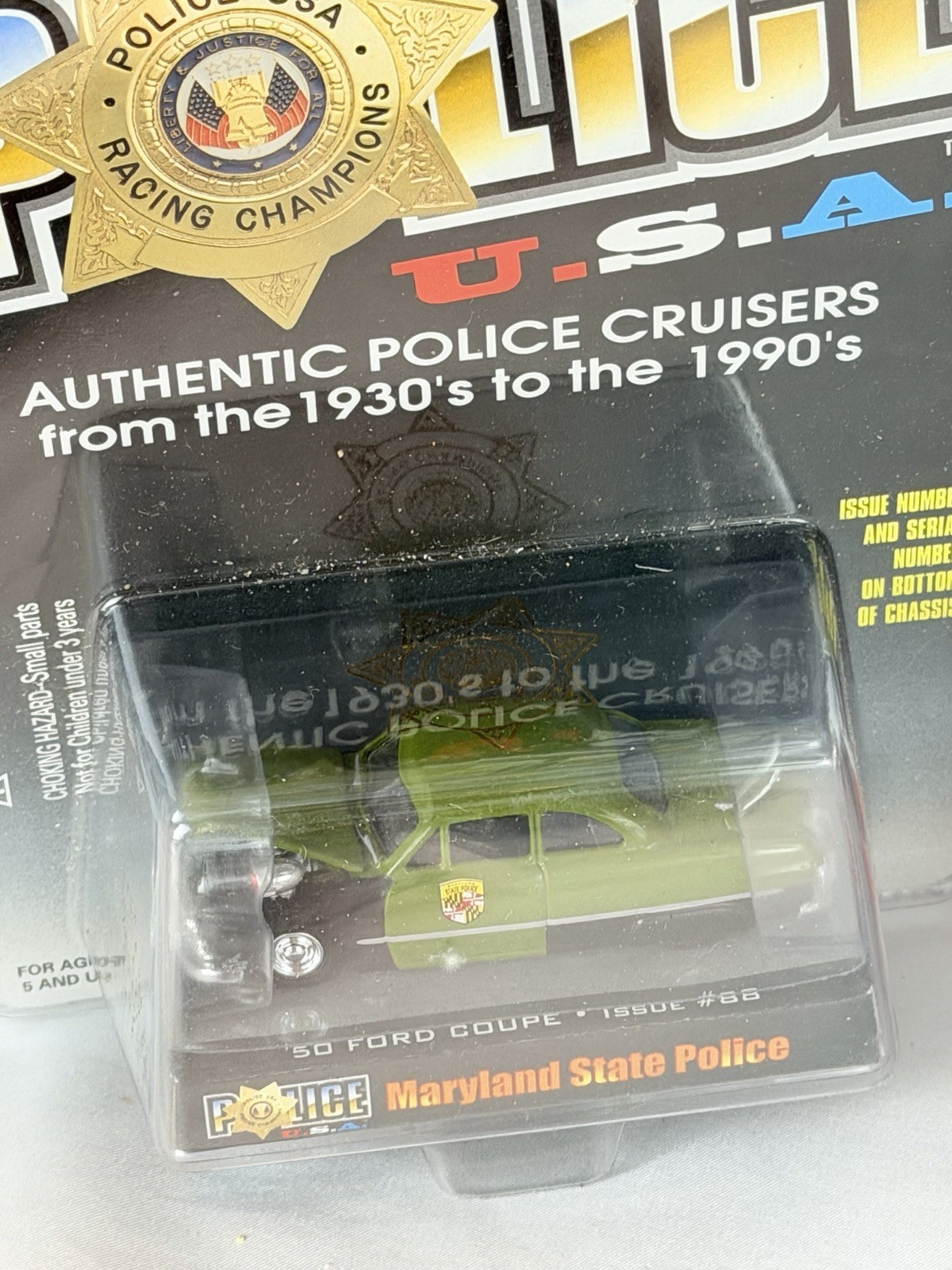 Racing Champions Mint Police Fire Rescue Diecast Car Lot of 5 New Sealed 1:64