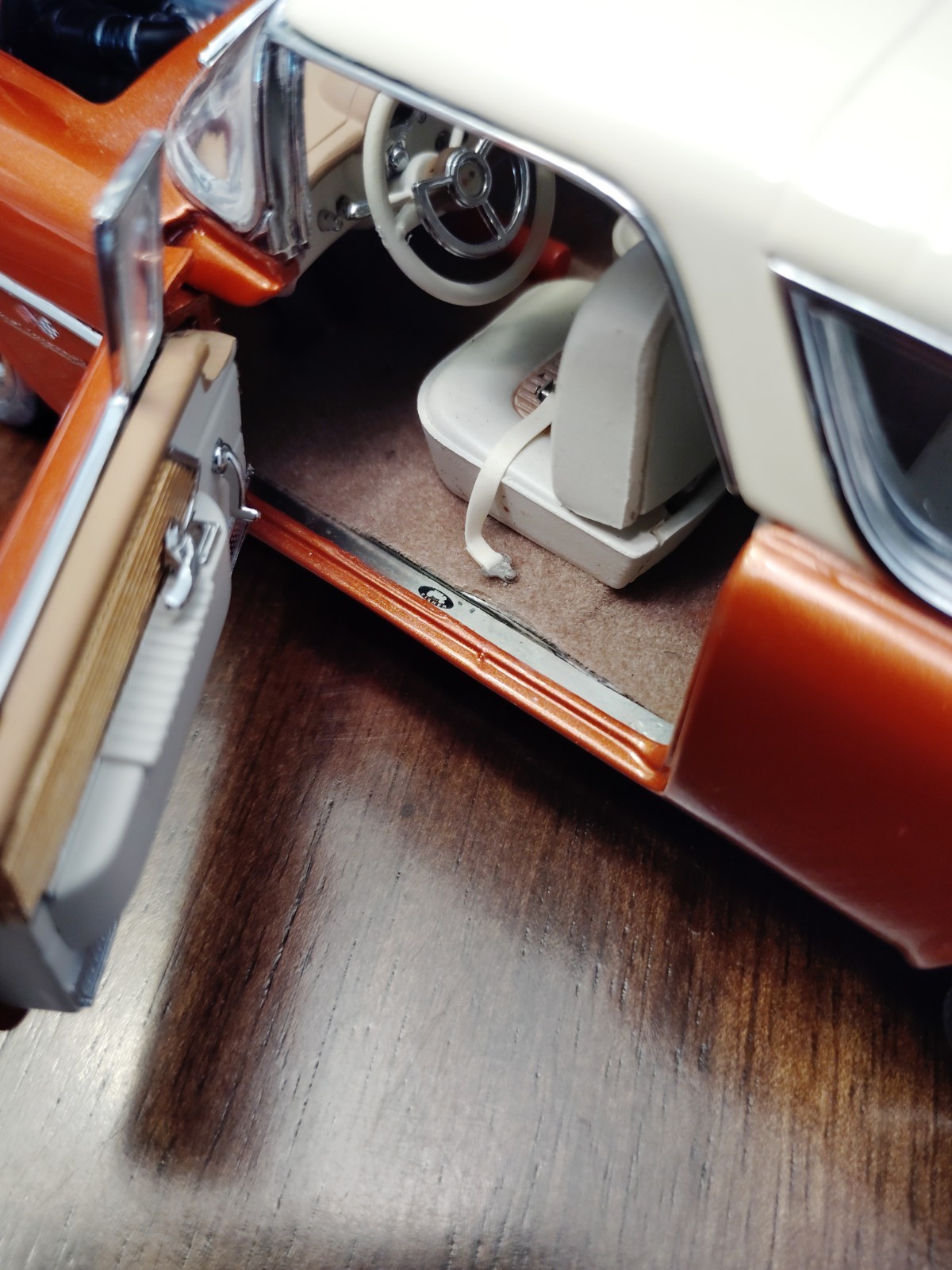 DANBURY MINT-1954 CORVETTE NOMAD CUSTOM 1/24 GOMAD-LIMITED EDITION SERIAL # 7286