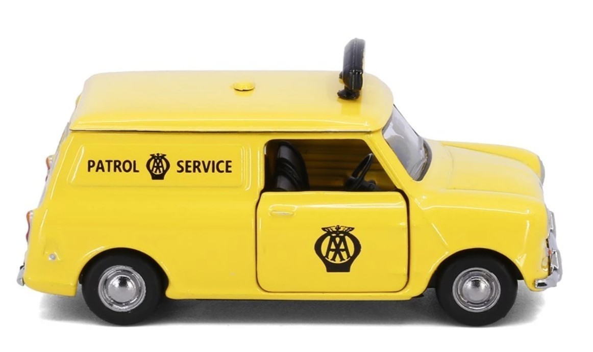 Tiny City – United Kingdom Mini Van Austin Patrol Service Yellow