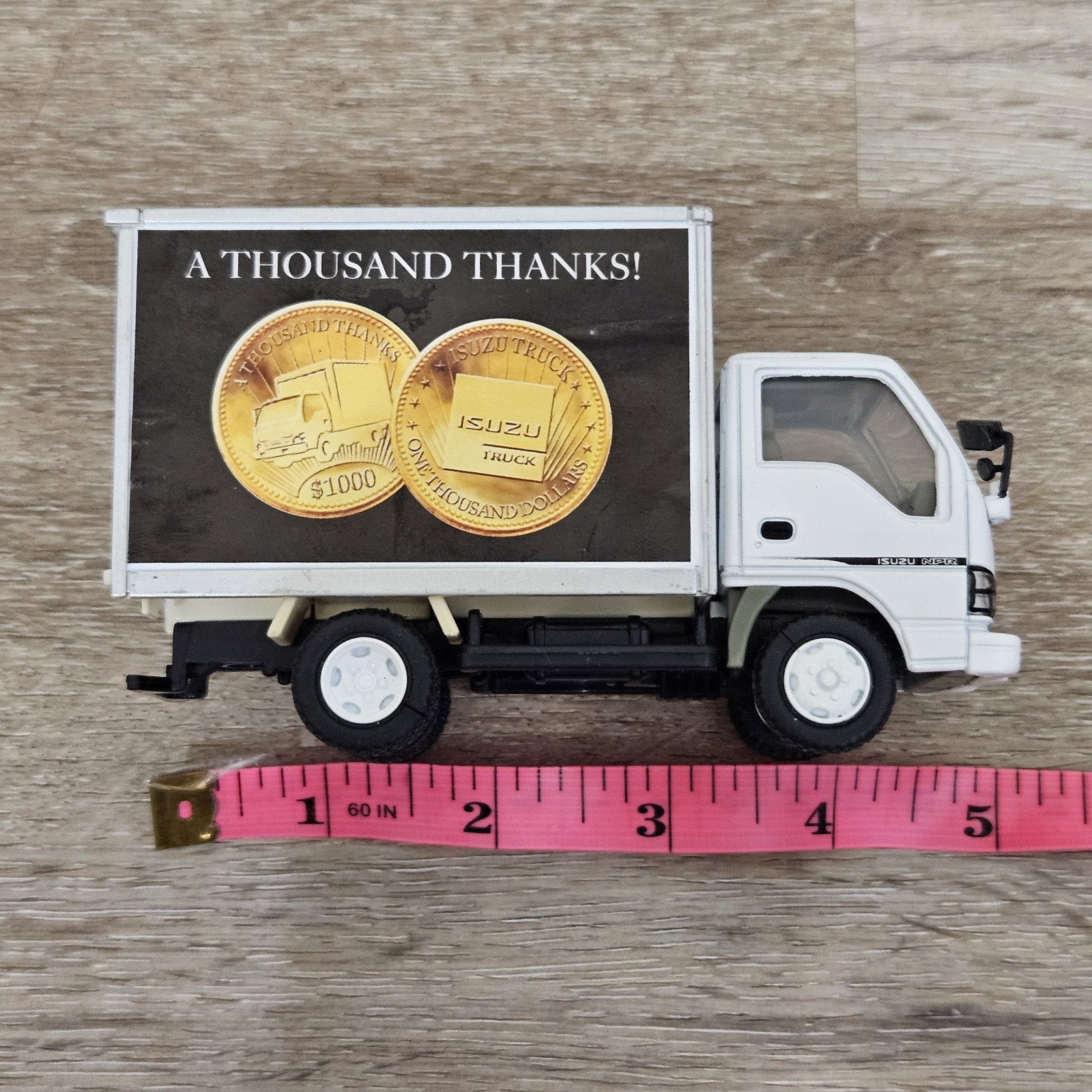 M-Tech Isuzu Elf NPR A Thousand Thanks Dealer Promo Truck 1:43 Japan