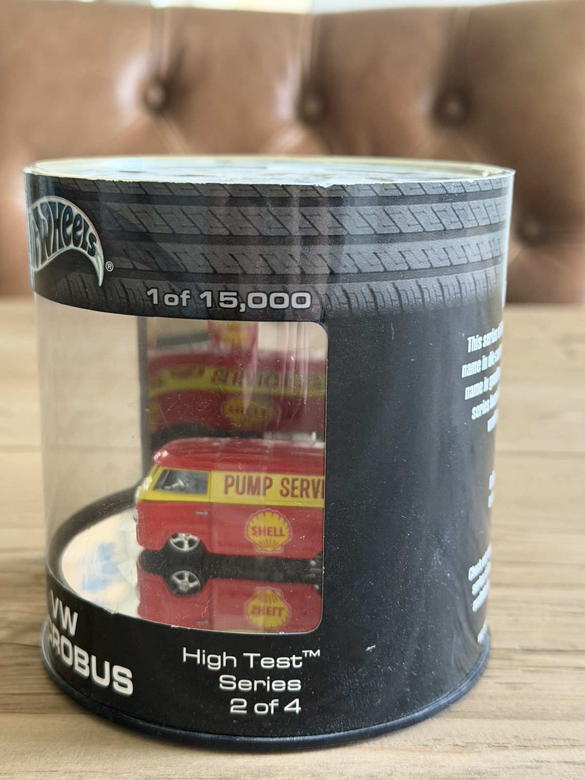 Hot Wheels Oil Can Showcase – VW Microbus – High Test Series 2 of 4 Oil Can