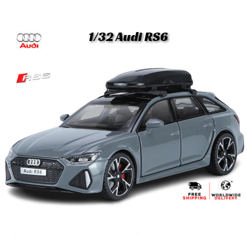 1:32 Audi RS6 Avant Alloy Station Wagon Model Sports Toy Car