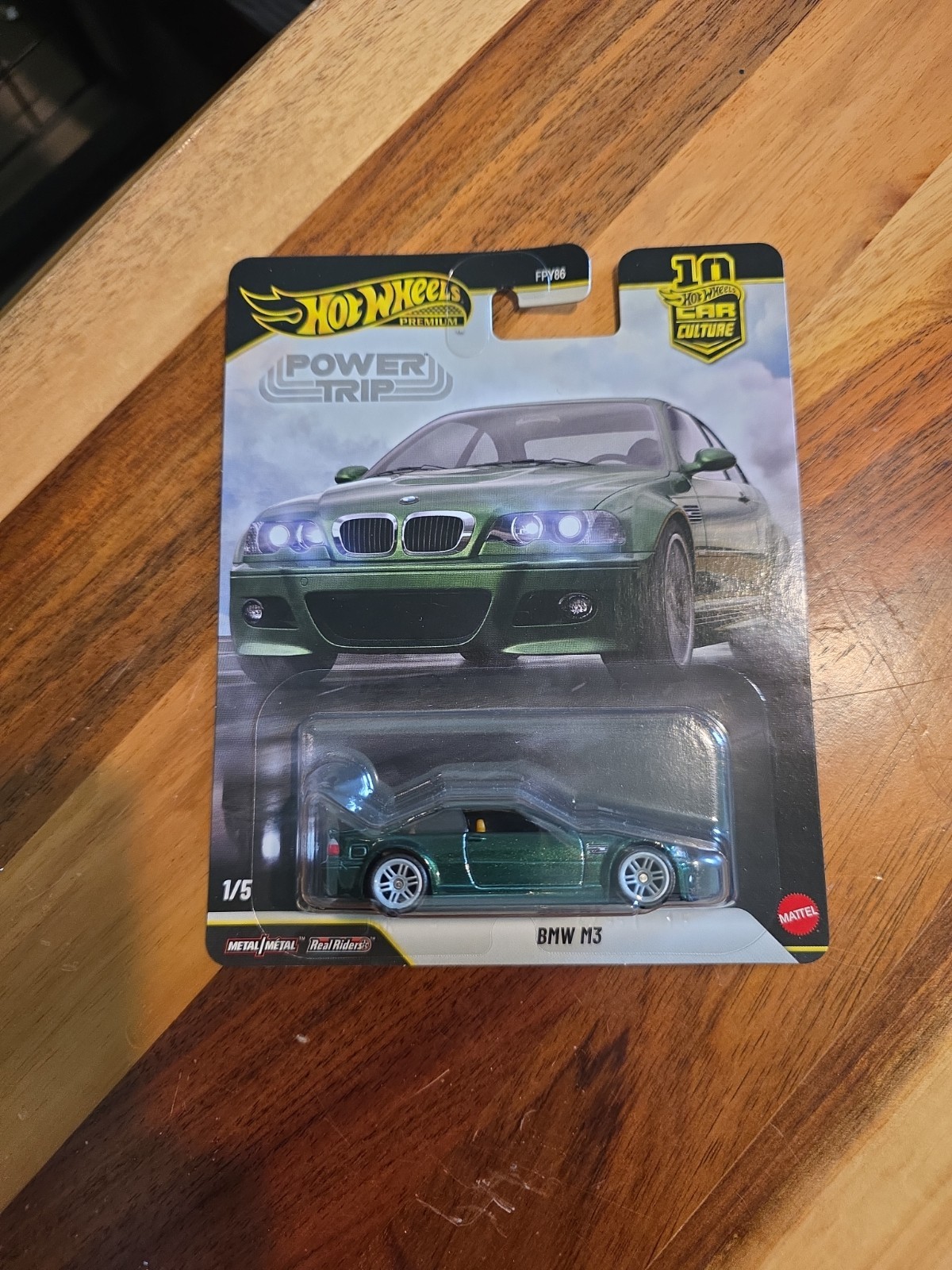 Hot Wheels BMW M3 E46 Green Power Trip FPY86-961 R 1/64