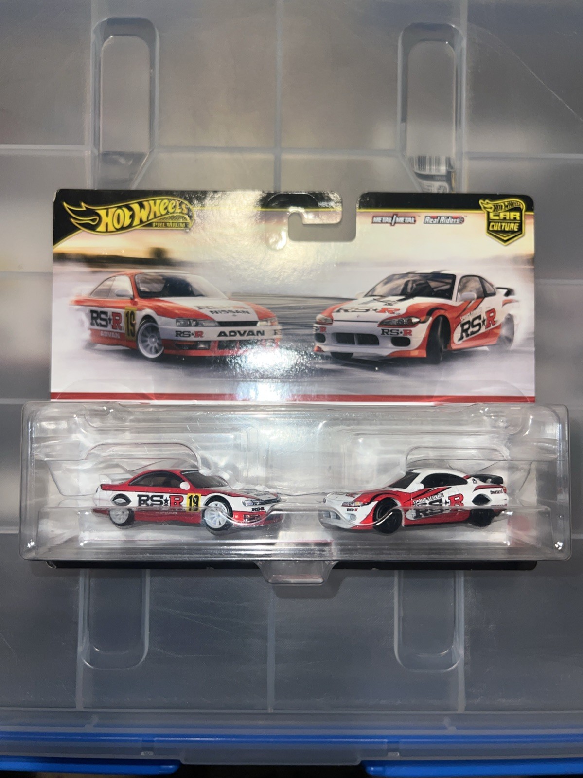 Hot Wheels Premium Car Culture Two Pack Nissan 240SX S14 & Nissan Silvia S15