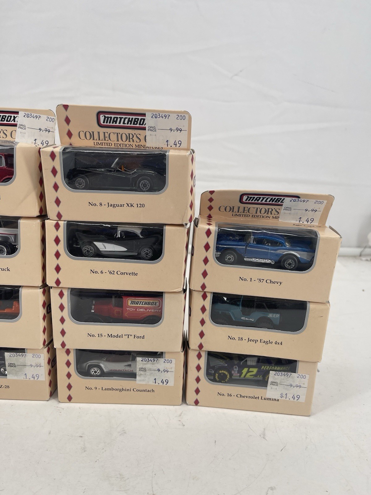 Matchbox “Collector’s Choice” Limited Edition Miniatures 1990s Lot of 14