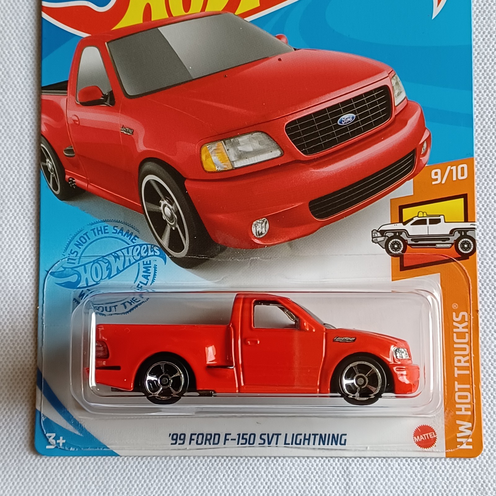 2021 HOT WHEELS *HW HOT TRUCKS* *’99 FORD F-150 SVT LIGHTNING* *VERY RARE*