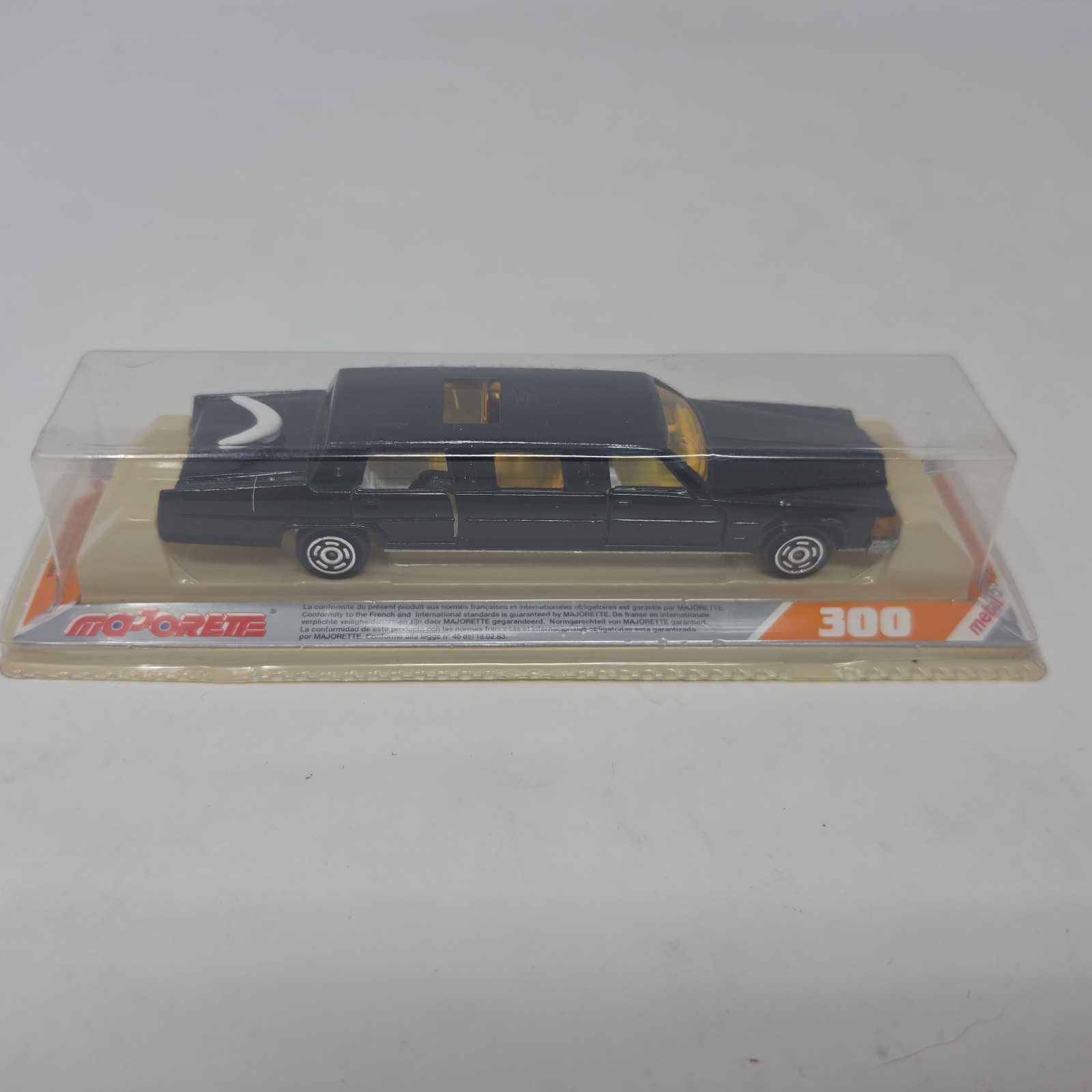 MAJORETTE # 339 CADILLAC STRETCH LIMOUSINE FRANCE 1:58 New Lot of 2 VGC