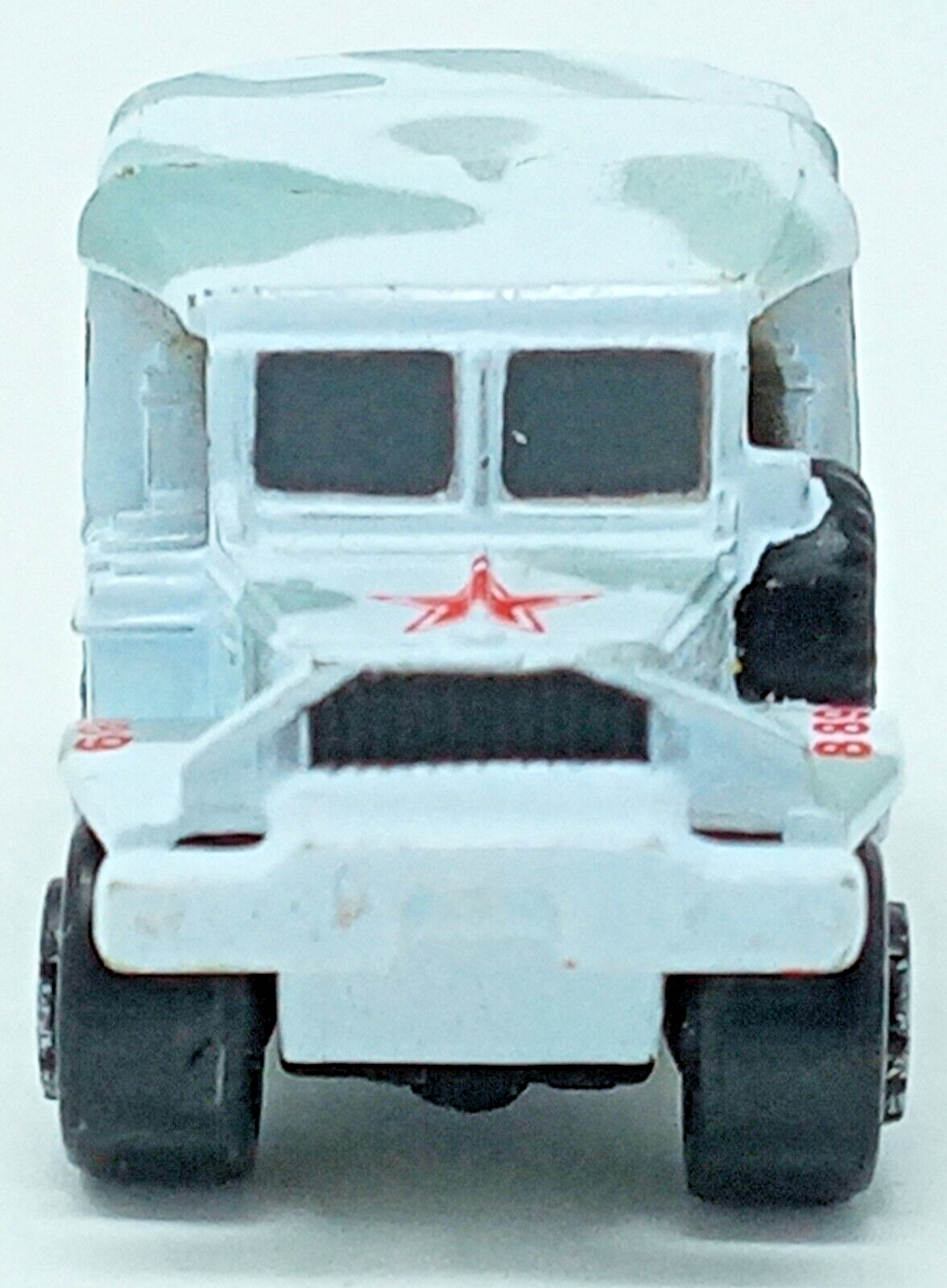 Micro Machines Galoob 1989 CCCP USSR Military Truck covered Soviet Russia 889