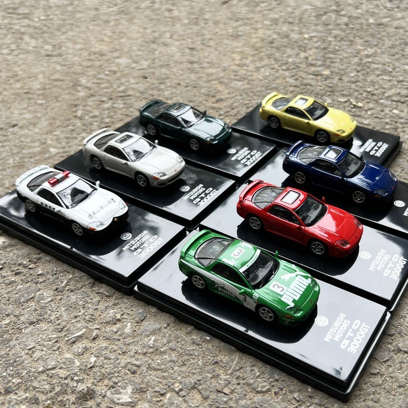 1:64 Original Model by Paragon,Mitsubishi GTO 3000GT,Diecast Model for Display