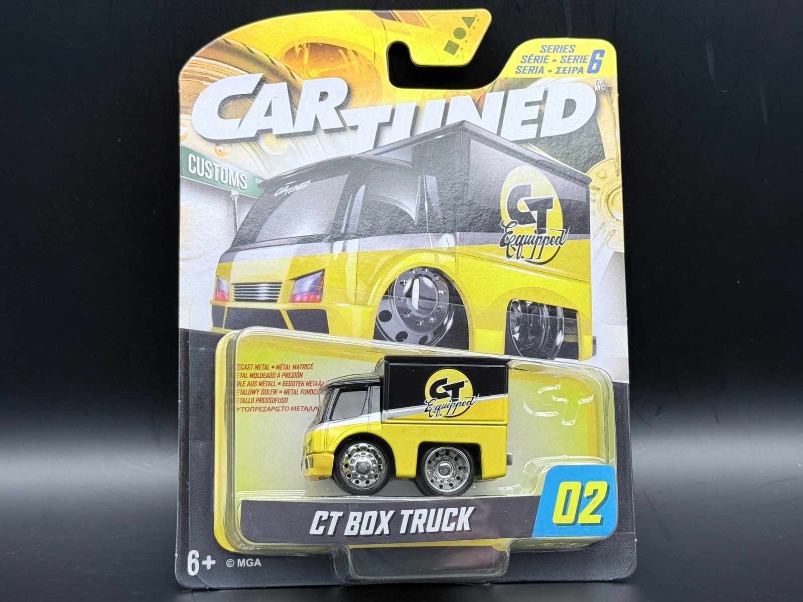 Cartuned CT Box Truck Yellow Series 6 Hobby Alt. 2026 #02 1/64
