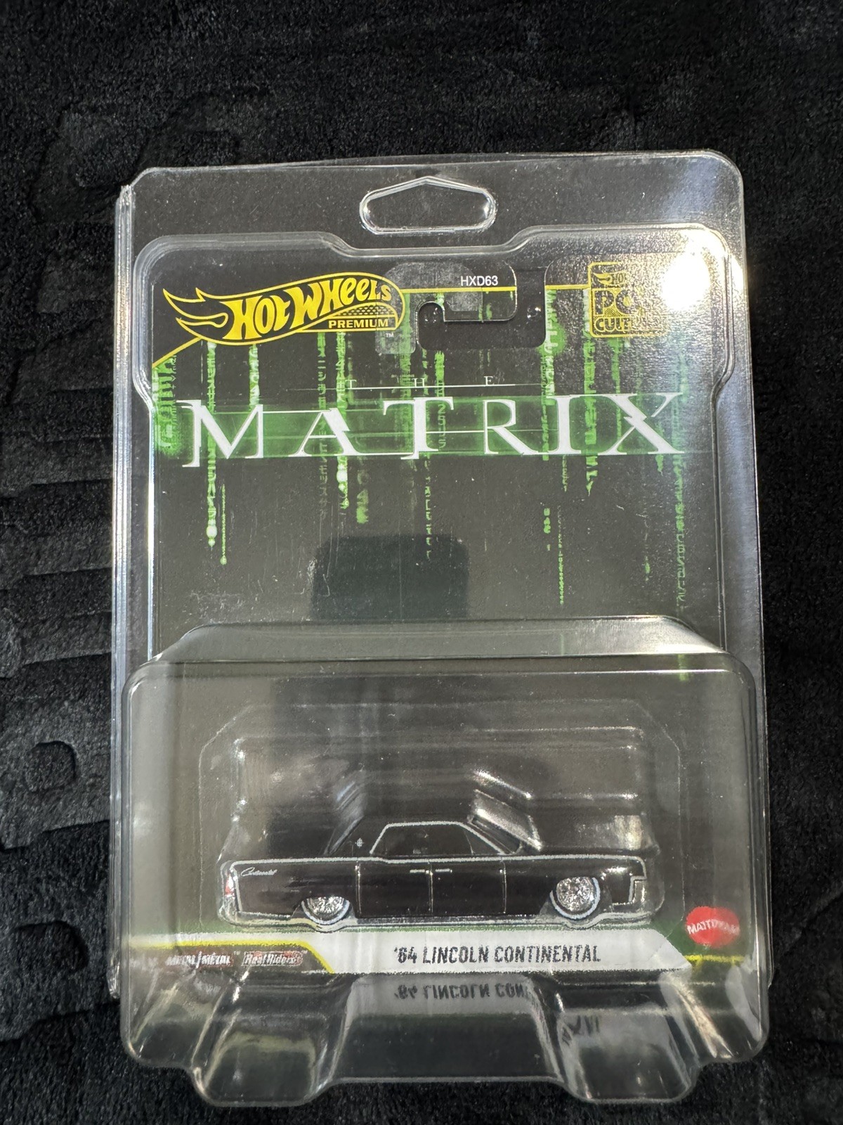 Hot Wheels Premium “The Matrix” ’64 Lincoln Continental *IN PROTECTOR*