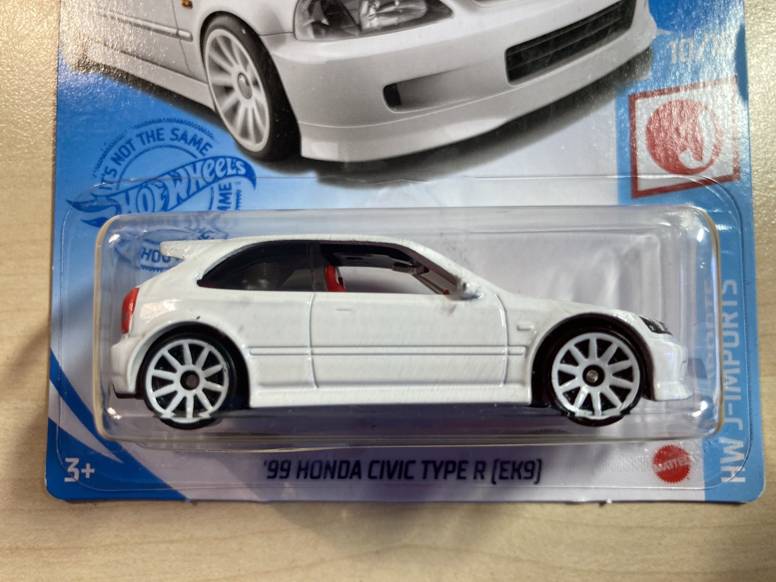Hot wheels x 2 ’99 Honda Civic Type R EK9 new on long cards from 2020/21