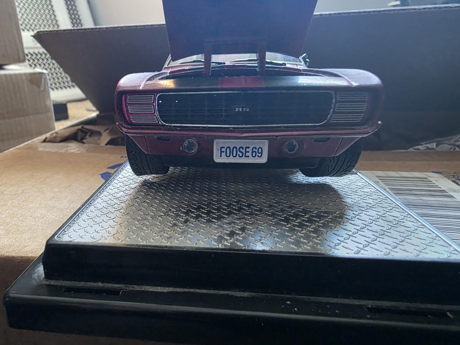 M2 Machines Foose 1/24 Red 1969 Camaro RS