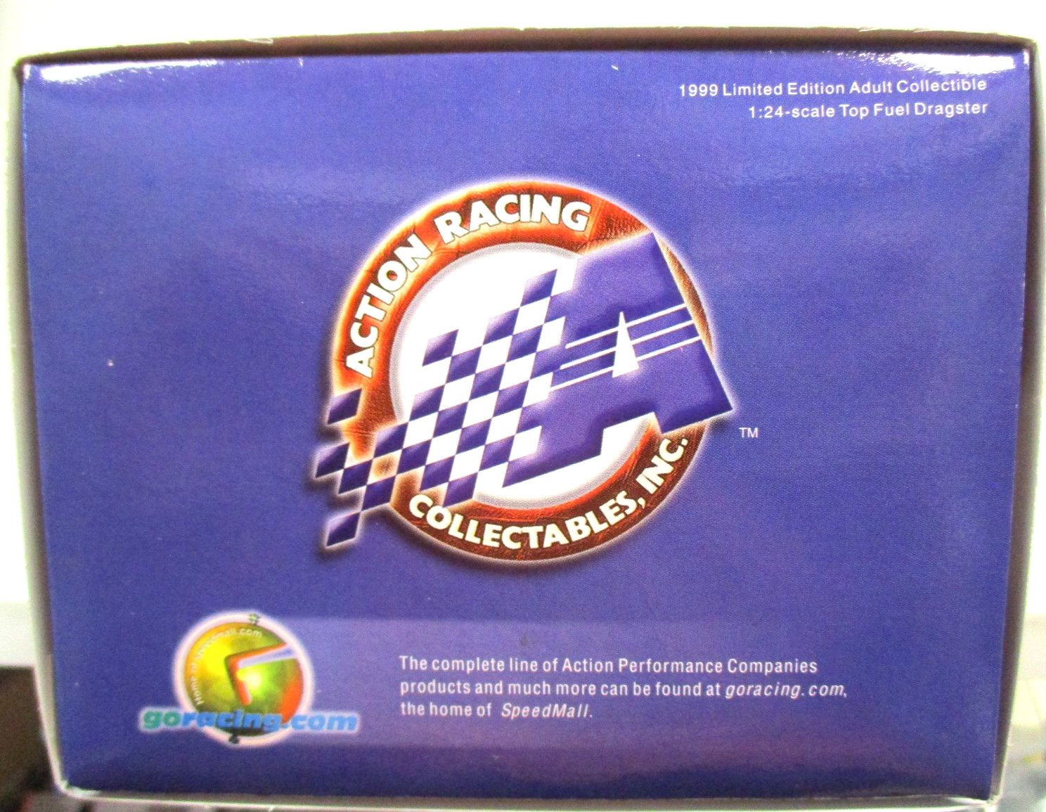 ACTION KENNY BERNSTEIN BUDWEISER KING 20TH ANNIVERSARY TOP FUEL DRAGSTER 1/24