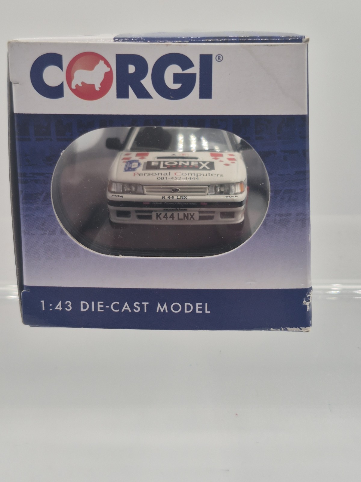 Corgi VA11804 Subaru Legacy RS Group A Manx Rally 1993 Richard Burns 1:43 Boxed