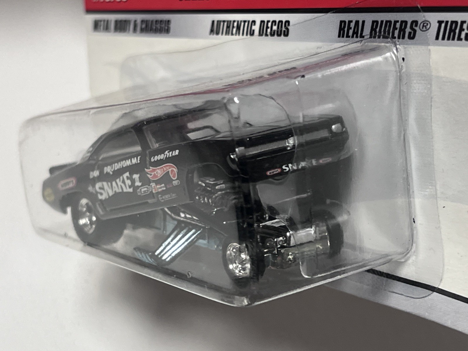 Hot Wheels Premium Drag Strip Demons Prudhomme Army Snake & Black Snake!