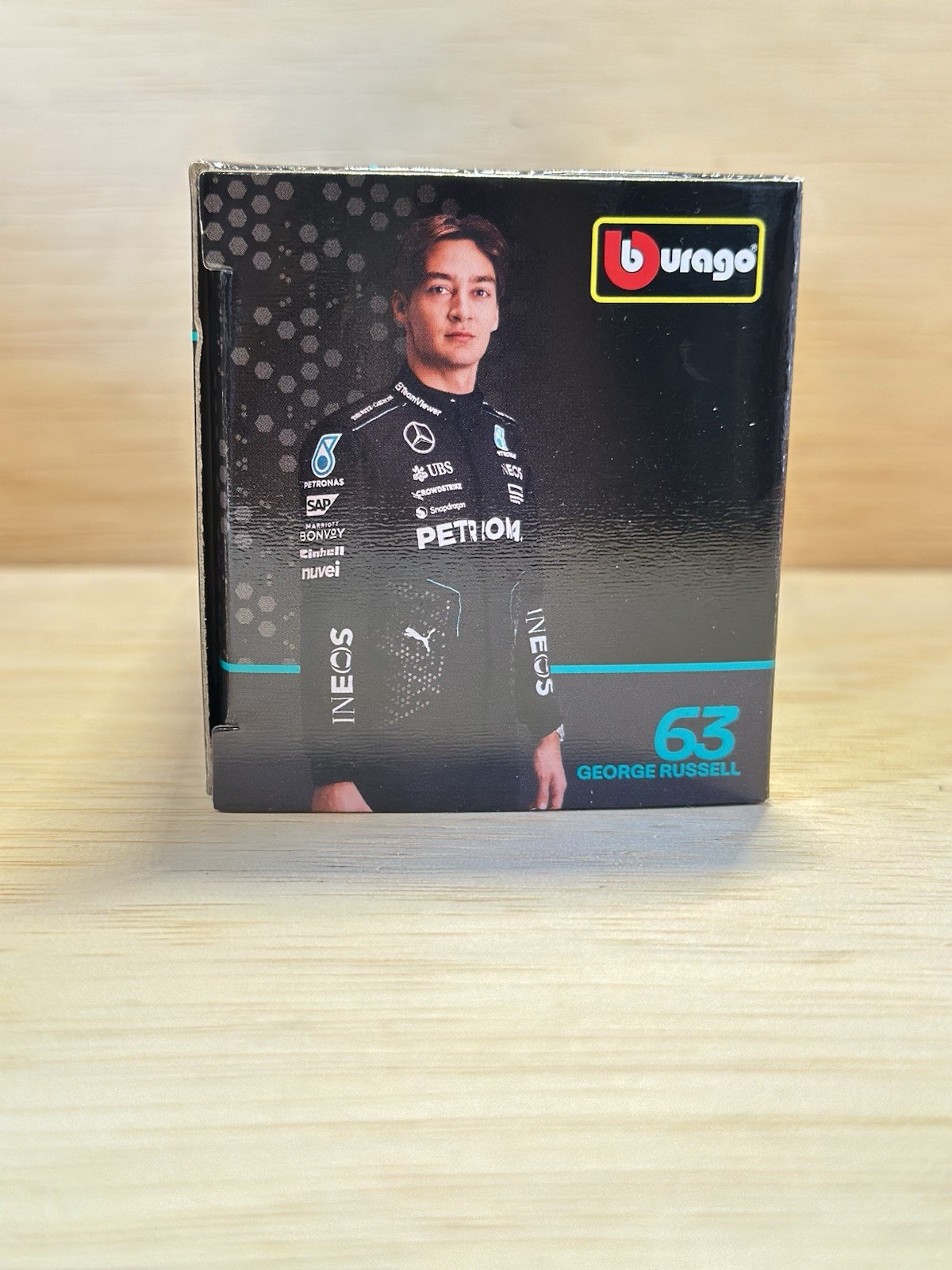 2024 #44 Lewis Hamilton Petronas Mercedes F1W15 1/43 Bburago Formula1 F1 Diecast