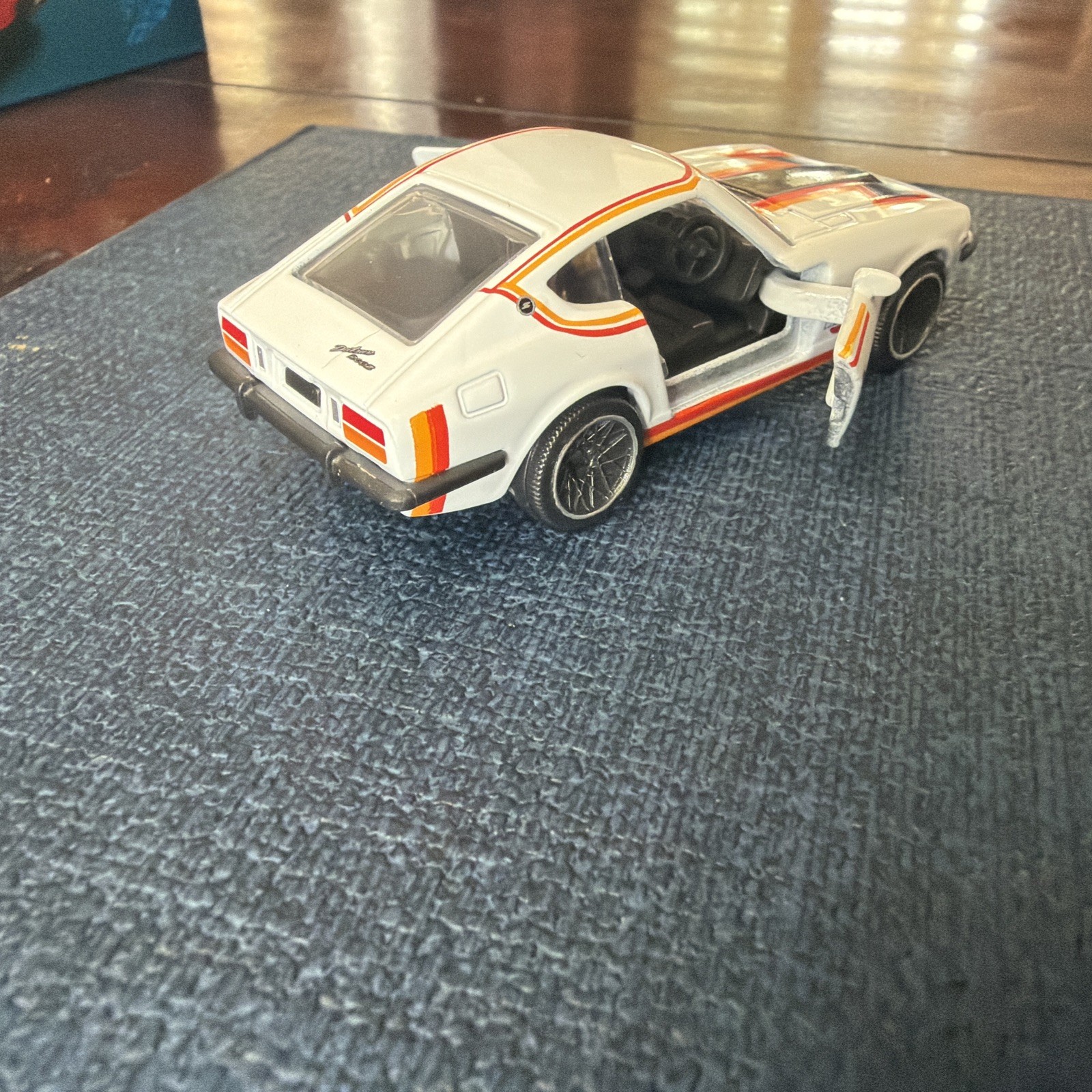 majorette VINTAGE RACING Exclusive DATSUN 260Z ➽ white;49;opening doors;☆loose