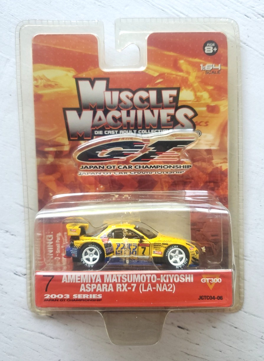 Muscle Machines Japan GT Car LA-NA2 Amemiya Matsumoto Kiyoshi Aspara RX-7
