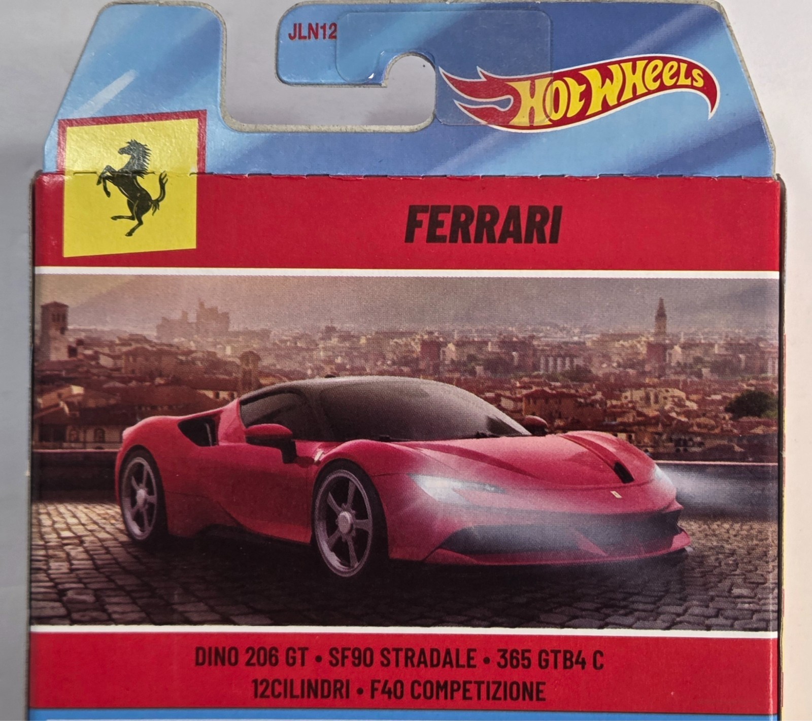 Ferrari 5-PACK Set JLN12 Hot Wheels 2026 Dino 206 SF90 F40 365 GTB4 12Cilindri