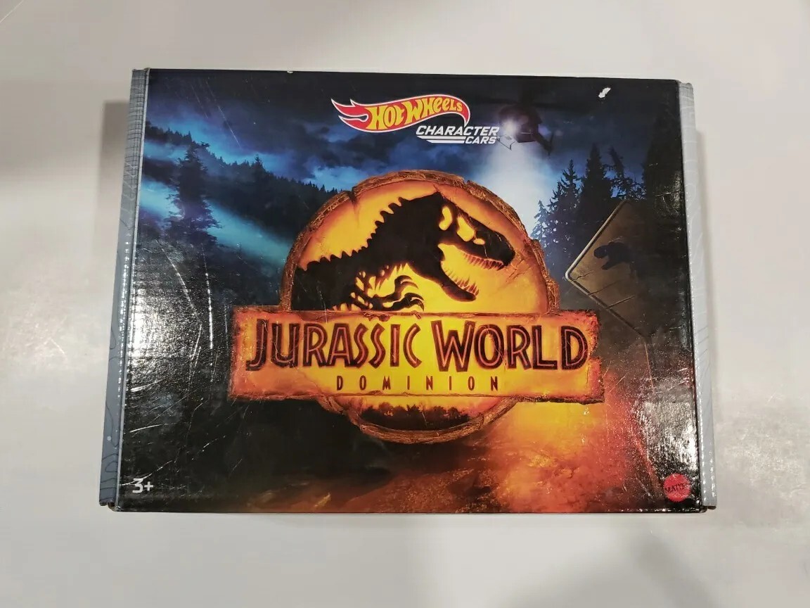 Hot Wheels Jurassic World Dominion 1:64 Car Set – GYJ92