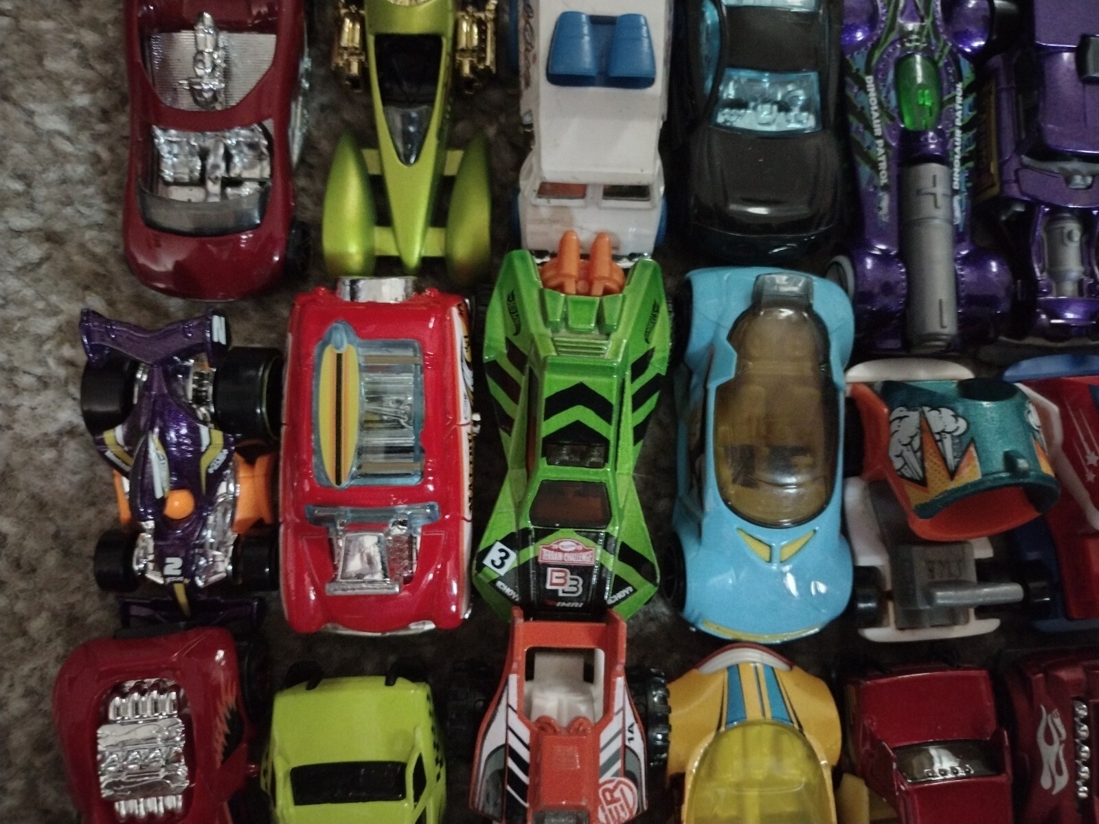 Hot Wheels Lot of 50 Die Cast Cars Toys Various Cars Racers