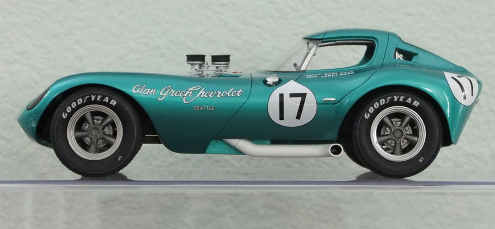 Race Car1 18Le Mans24Racing Custom Built1960s Vintage GT Concept Carousel Gray12