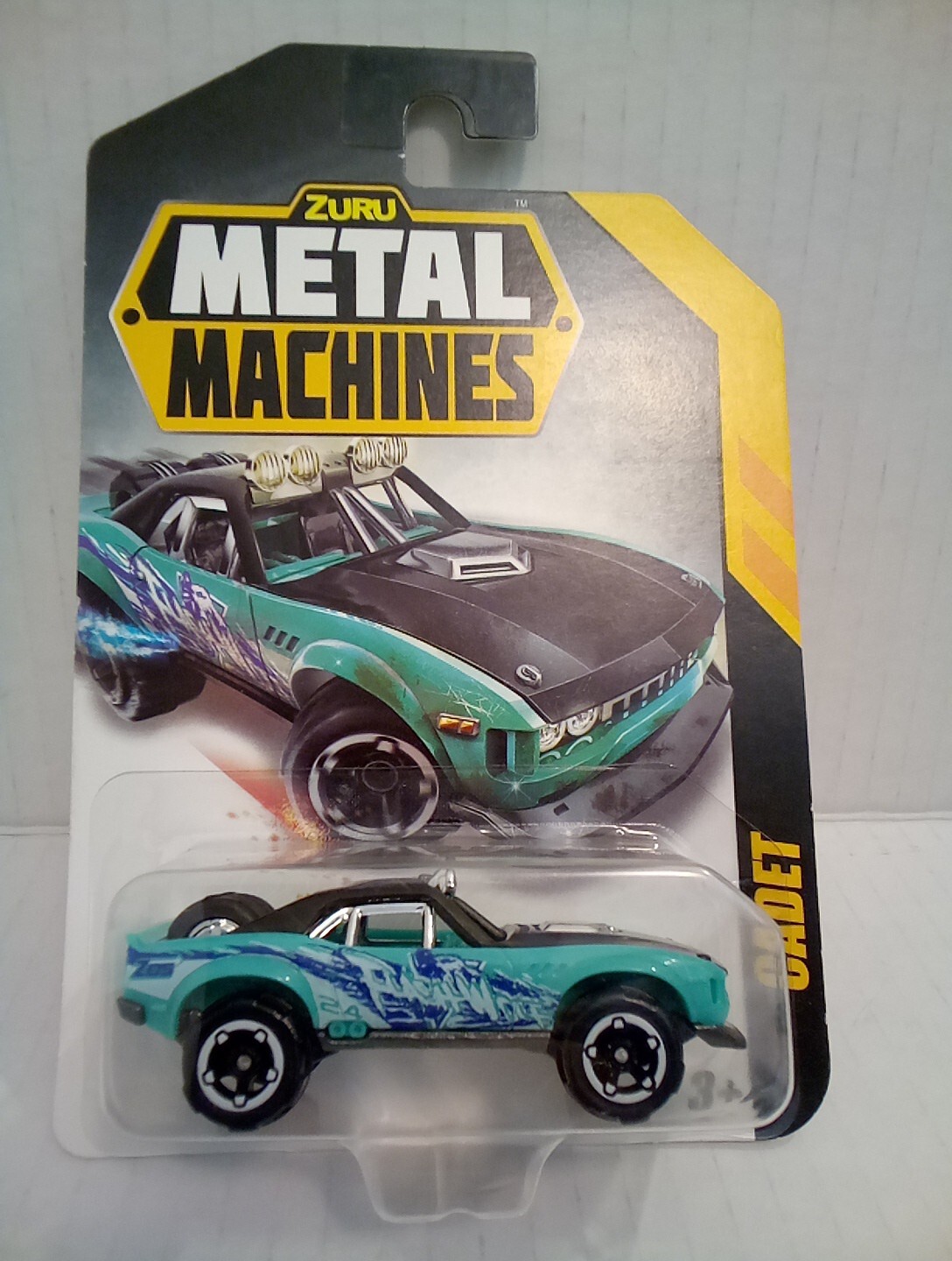 2 Lot Zuru Metal Machines Die-Cast Cars 1:64 Poison Ivy Red, Cadet Blue