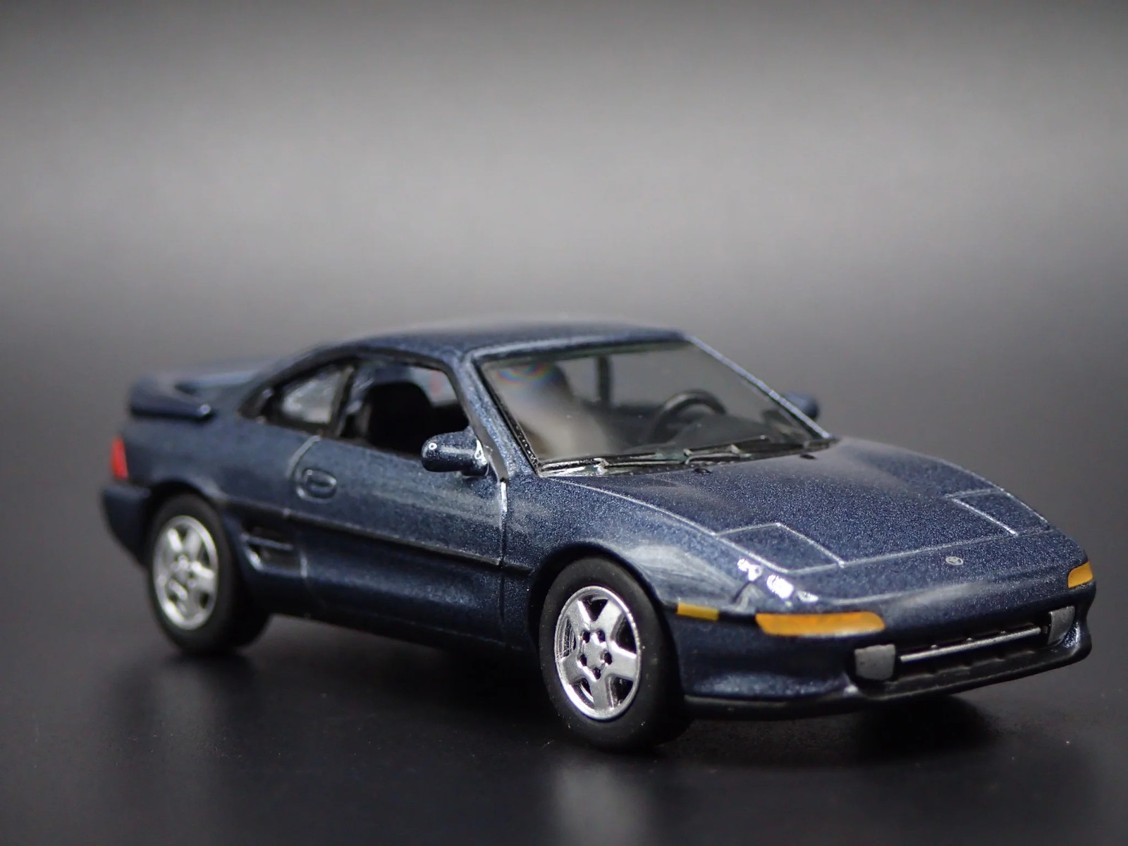 1989-1999 TOYOTA MR2 TURBO GRAY 1/64 SCALE COLLECTIBLE DIORAMA DIECAST MODEL CAR
