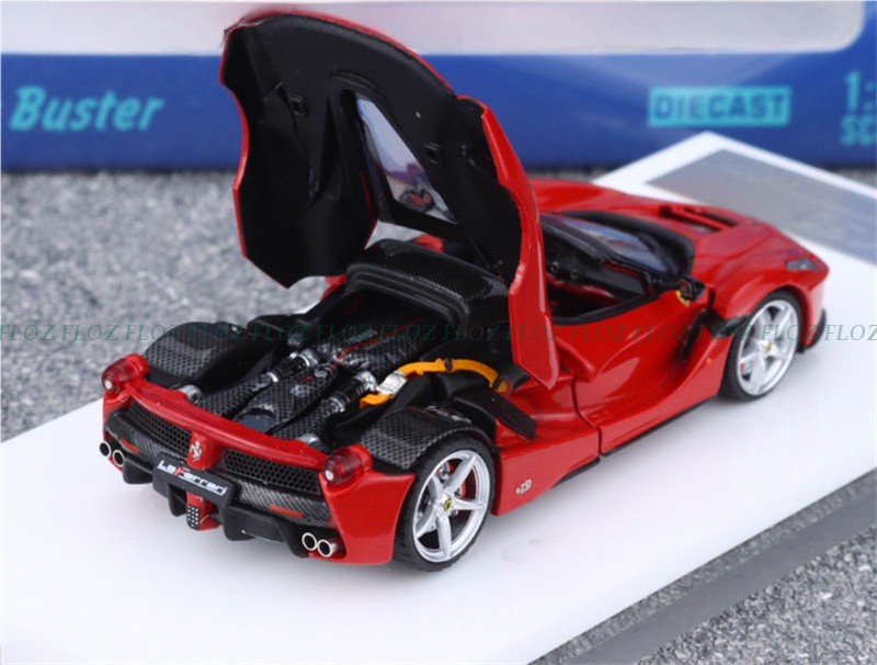 1:64 Street Buster Ferrari LaFerrari F150 Supercar Red convertible LTD 999PCS