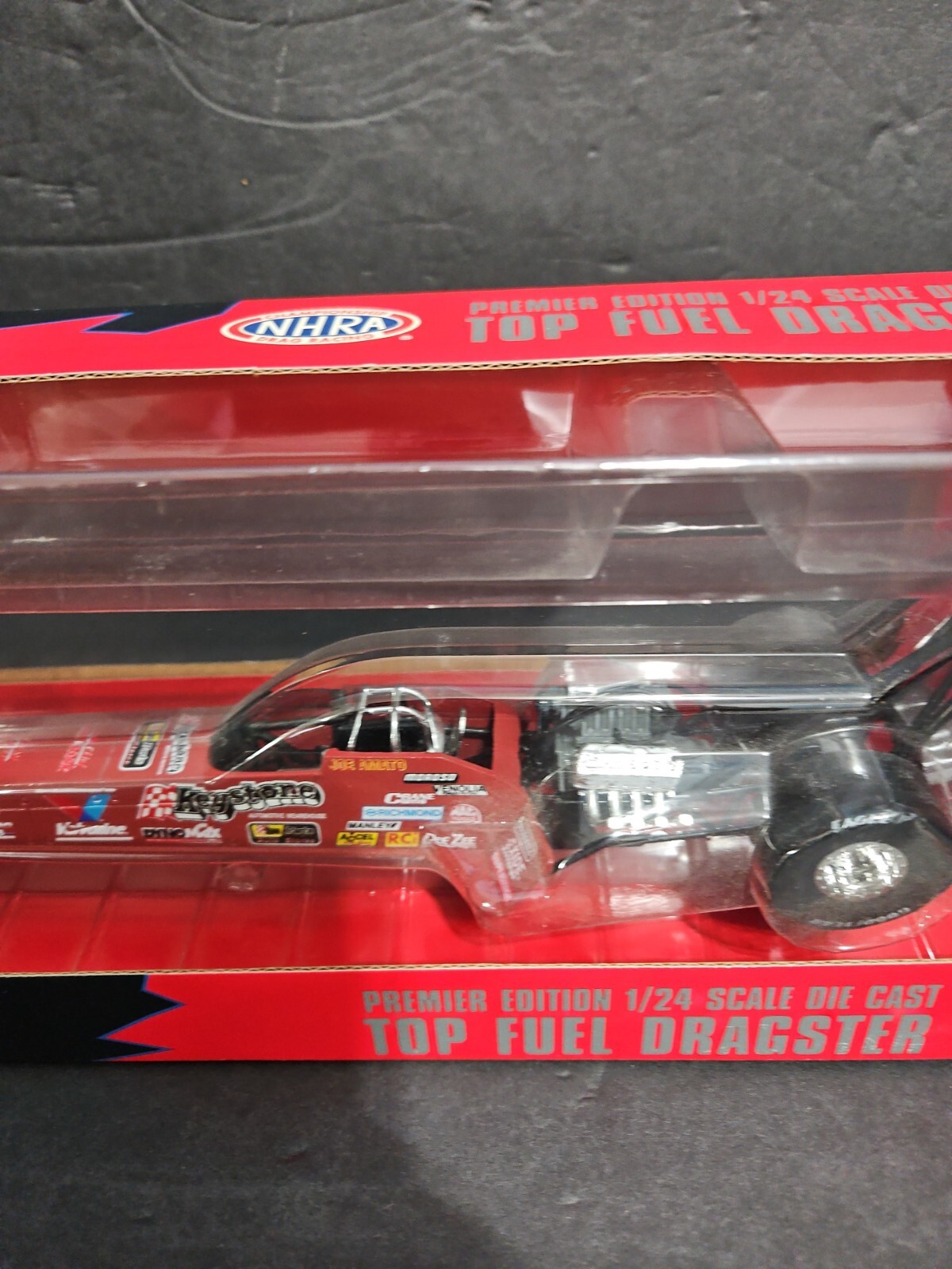 1997 Racing Champions Premier 1/24 Keystone Top Fuel NHRA DRAGSTER Joe Amato