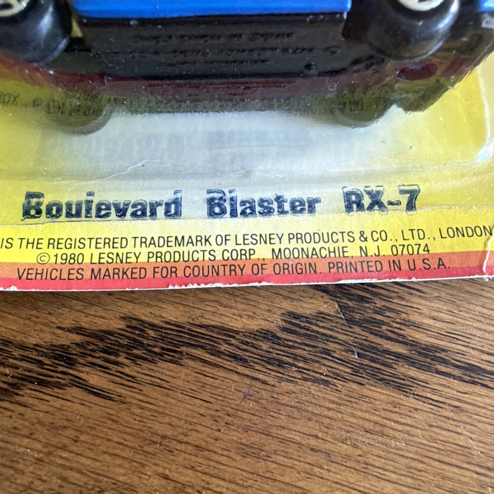 Lesney Matchbox 1980 Hong Kong Blue MB76A SAVANNA RX7 Boulevard Blaster New