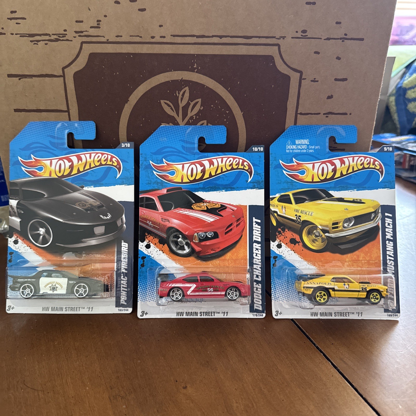 (3) Hotwheels HW Main Street ‘11 Read Description