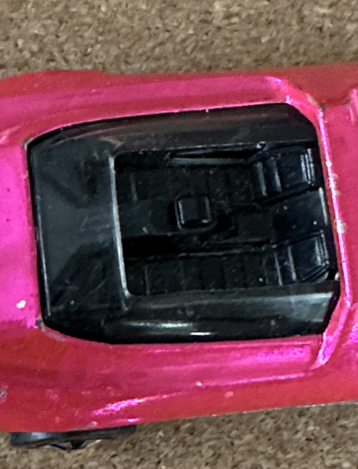 1970 Hot Wheels Redline PEEPING BOMB U.S.A. Spectraflame Pink