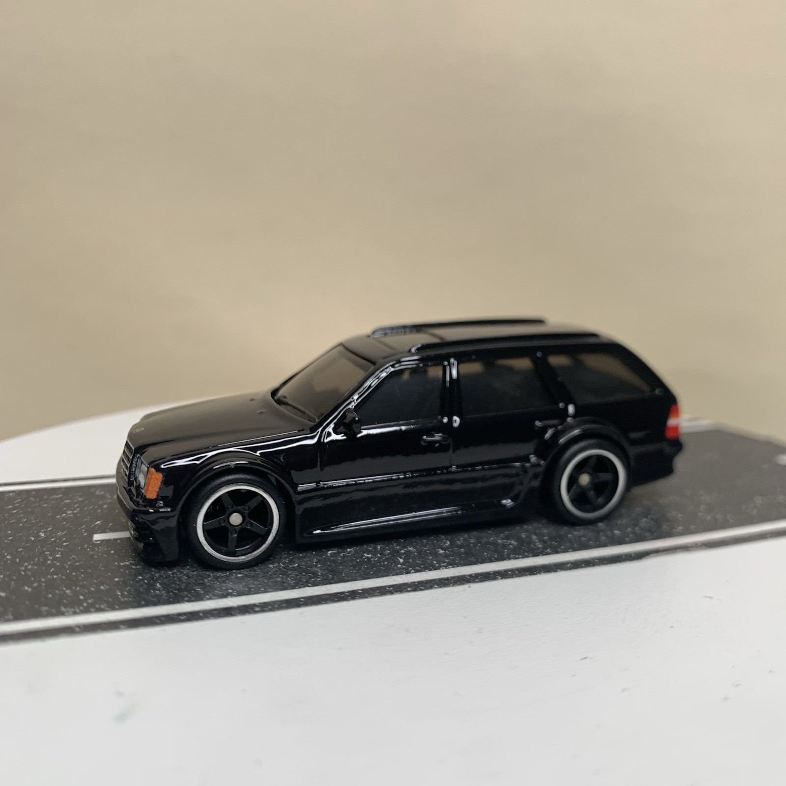 Hot Wheels Premium Boulevard #60 Mercedes-Benz AMG E36 Estate Wagon Custom Black