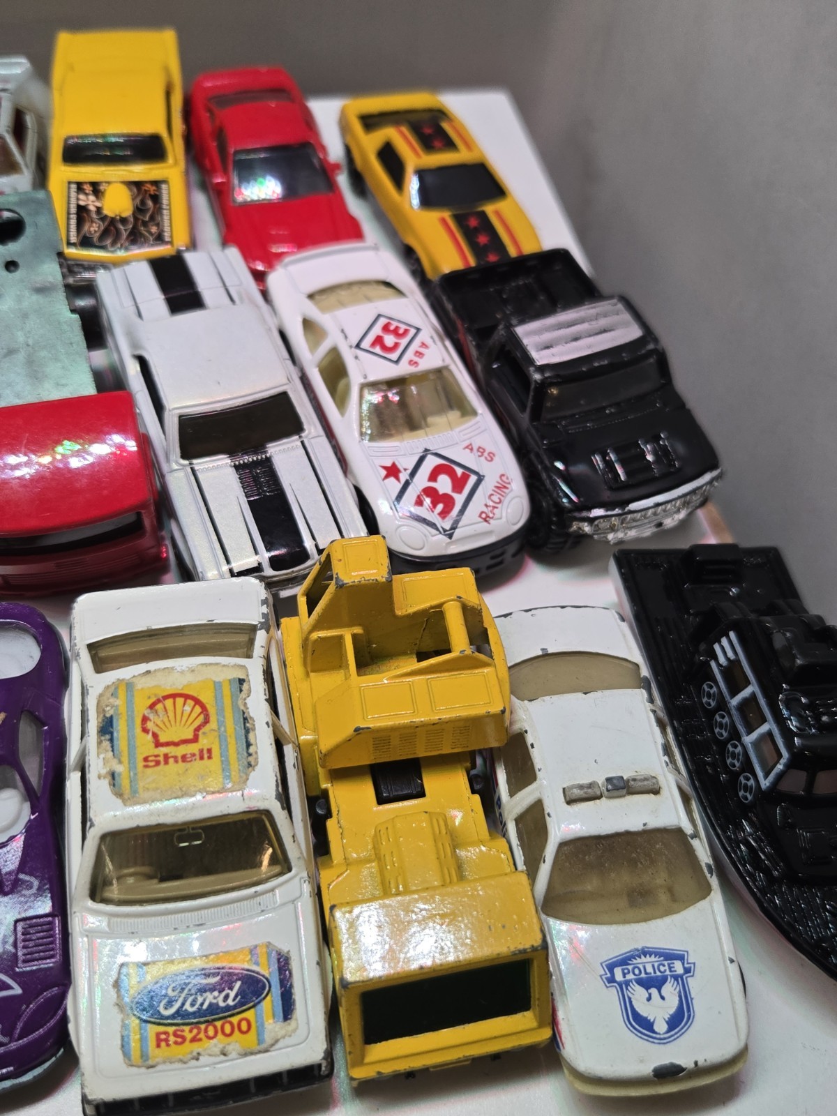 Hot Wheels Matchbox Die-Cast Car & Trucks Construction Boat Bikes Mixed Lot 45+!