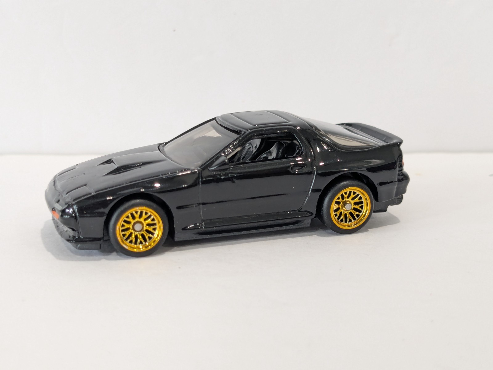 1:64 Scale 11mm Gold Chrome Mesh BBS Real Rider style wheels and tires