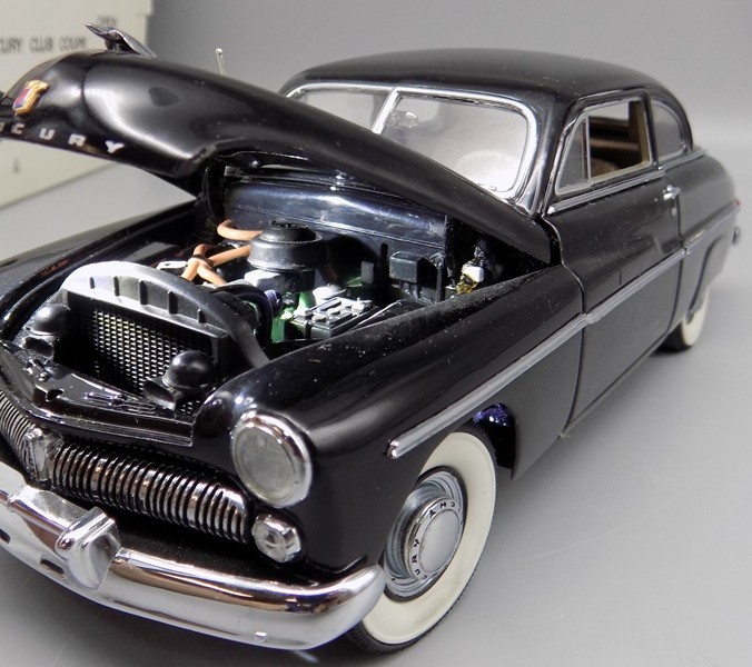 1949 Mercury Club Coupe Diecast Model Danbury Mint Rat Rod Low Rider 2 Door