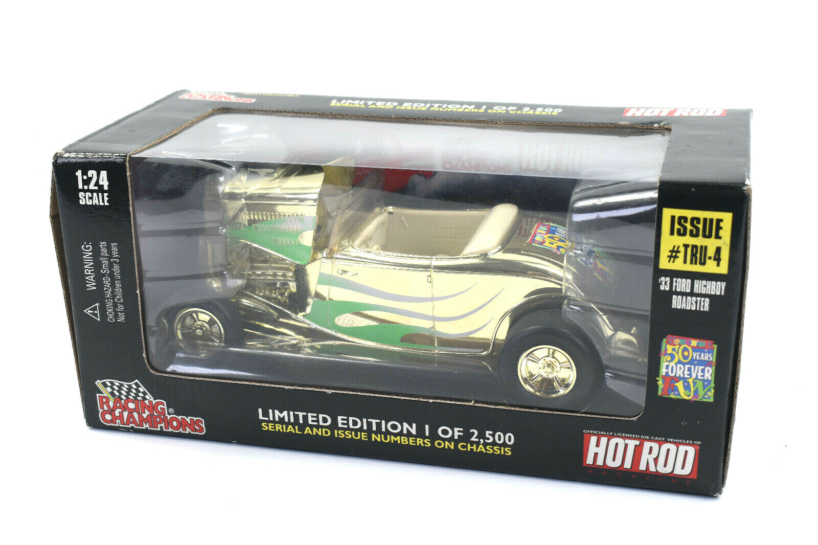 Racing Champions 1933 Ford Highboy Hot Rod Limited Edition 1 of 2500 1/24 Scale