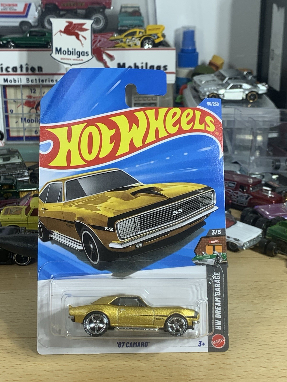 Hot Wheels ’67 Chevy Camaro Custom Wheel Swap Hot Rod Street Machine