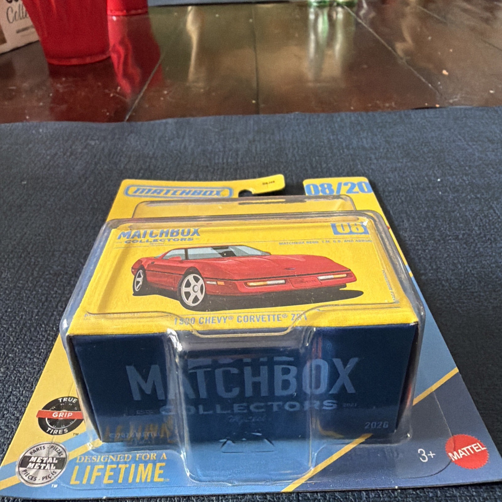 2026 Matchbox Collectors Red 1990 Chevy Corvette ZR1 1/64 – New – SHIPS FAST!