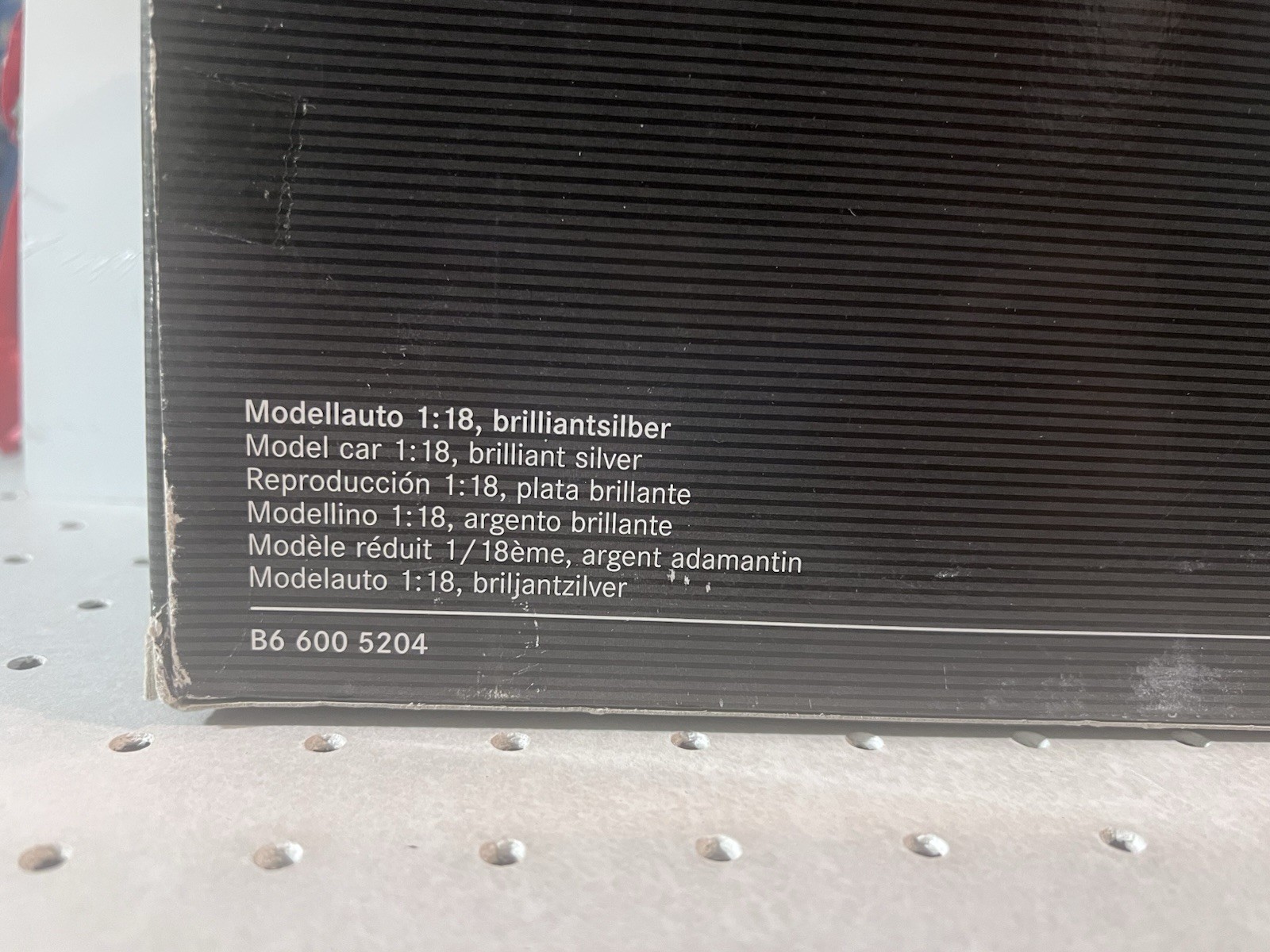 Mercedes-Benz Collection 1:18 1996 Mercedes-Benz SLK 230 Silver Diecast Open