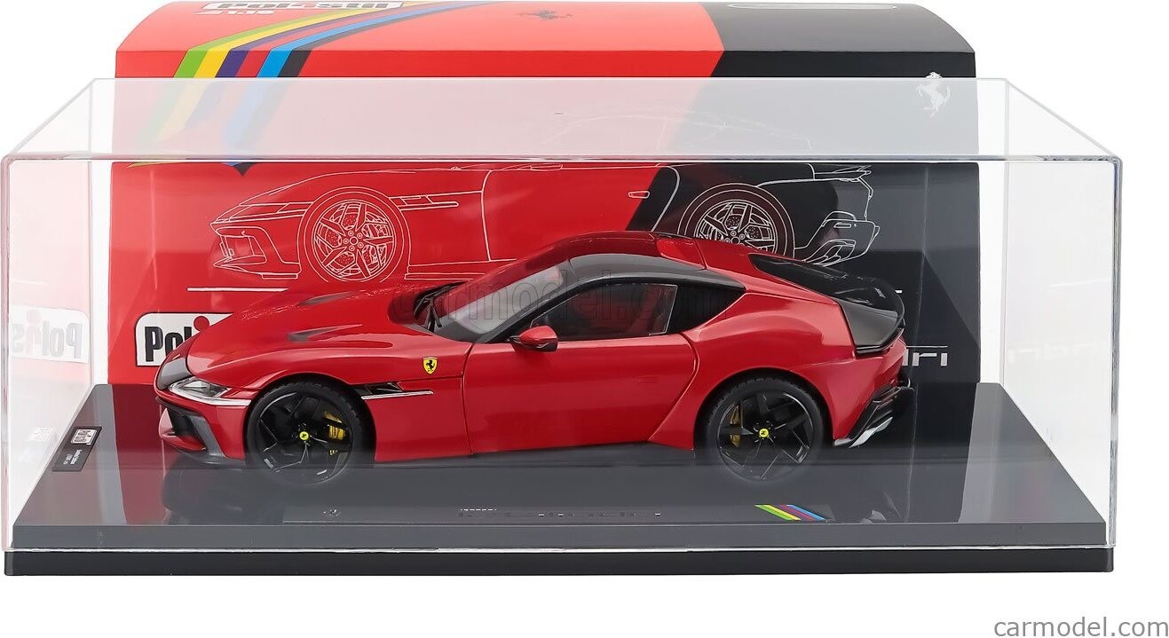 2024 Ferrari 12Cilindri Ferrari Red High Fidelity in 1:18 scale by POLISTIL