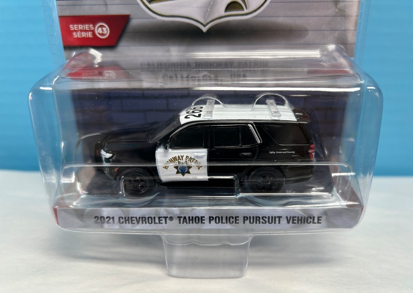 Greenlight 2021 Chevrolet Tahoe Police Pursuit Vehicle CHP