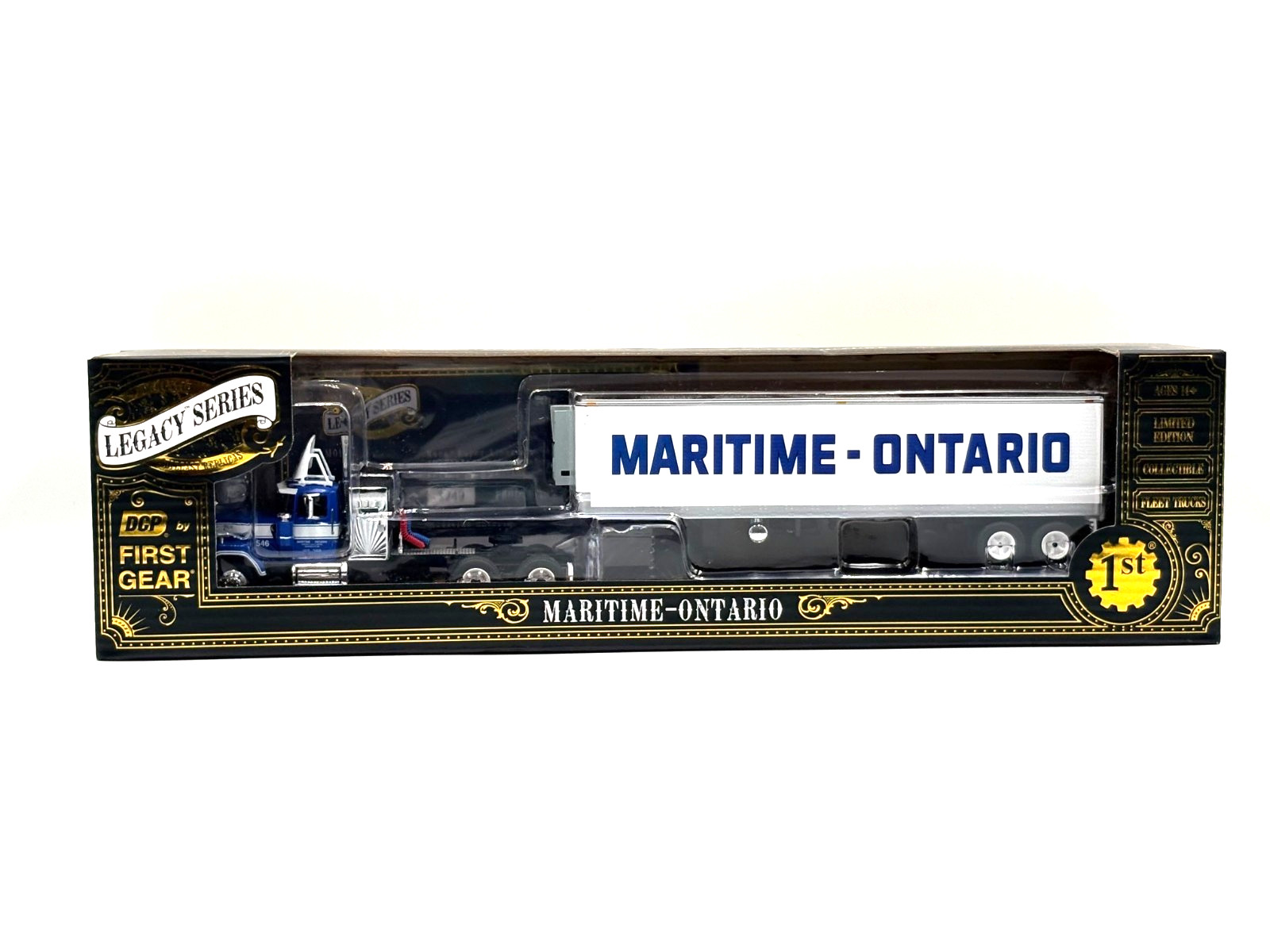 DCP 1/64 Super Liner Day Cab with Reefer Maritime – Ontario 69-2273