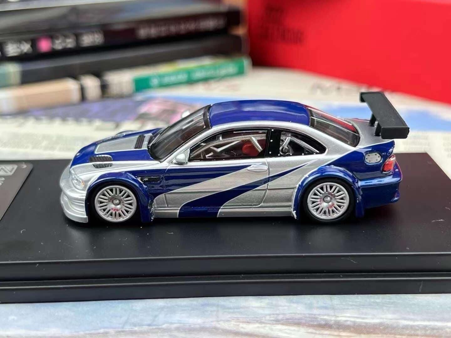 1/64 Ghost Slayer BMW M3 GTR ( NFS MOST WANTED)