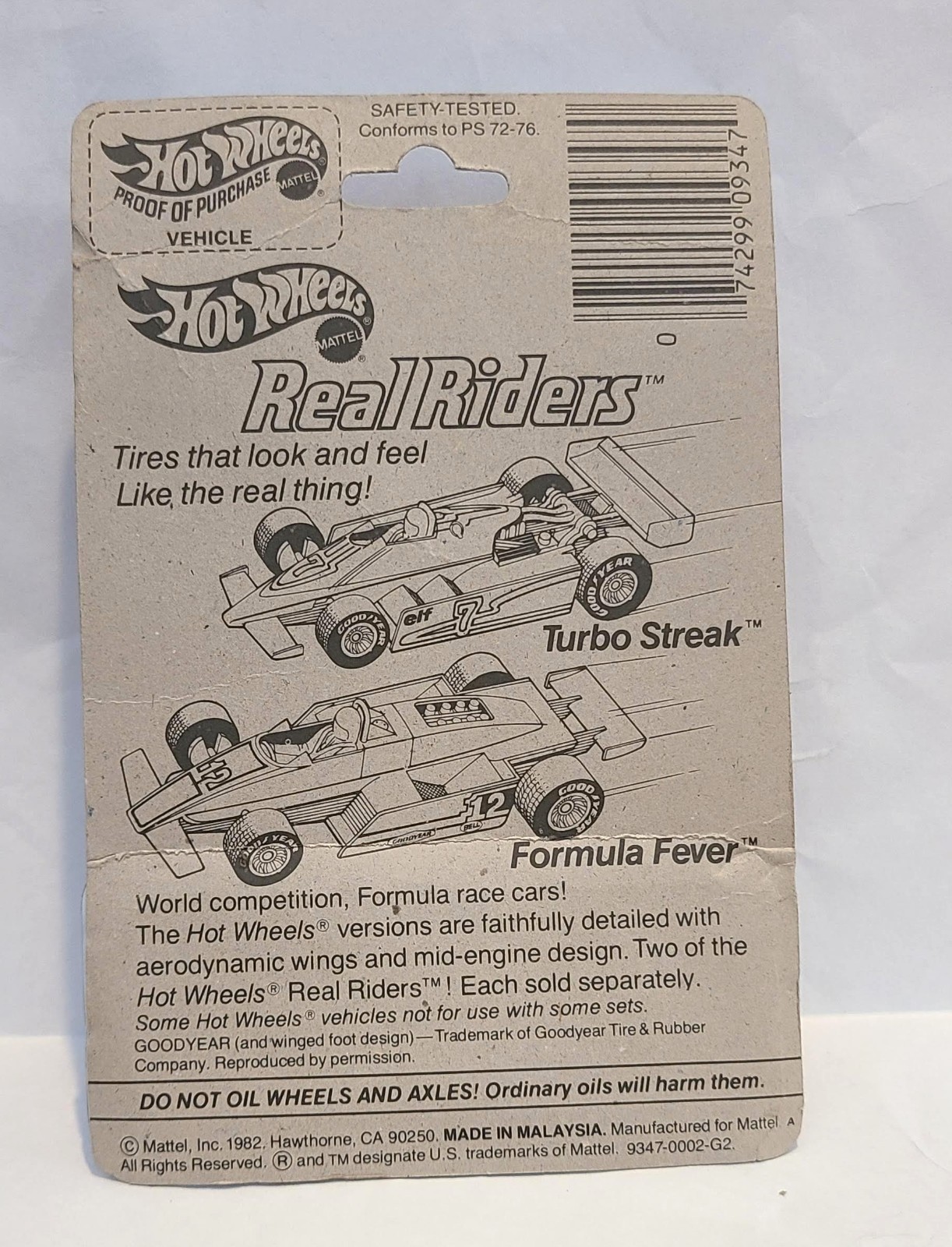 Hot Wheels all blue card 1982 Mercedes 540K red variation collector #3911