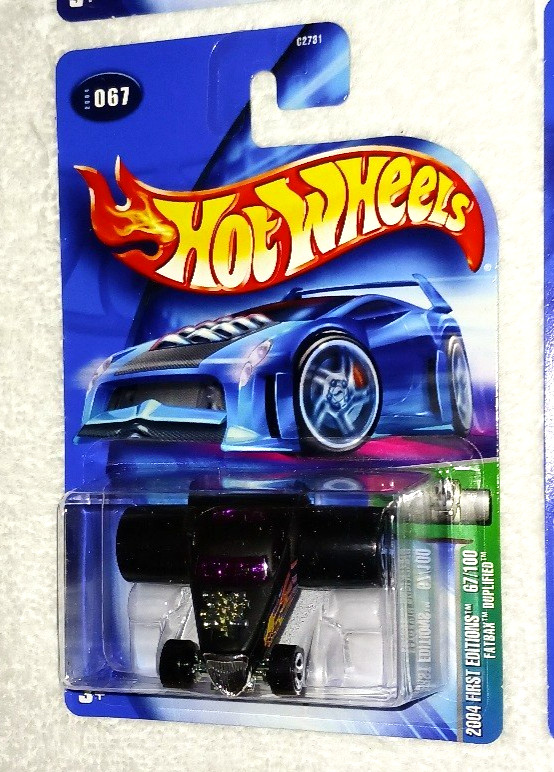 HOT WHEELS 2004 FIRST EDITIONS FATBAX Lot of 4 NEW 1/64 SCALE DIECAST CARS